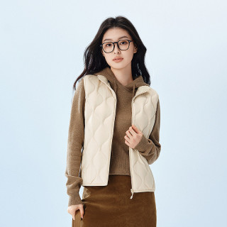 波司登 新款羽绒背心女立领