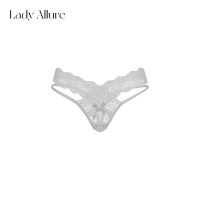 LADYALLURE 「LA」Angela·腰精缔造|边界系列*冷白玫瑰性感蕾丝交织美腰内裤