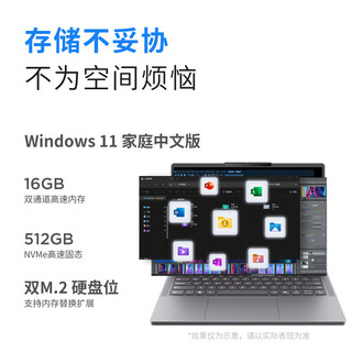  Lenovo/联想 13代酷睿标压i5 轻薄笔记本电脑