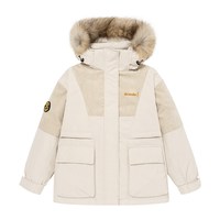 SNOWFLYING/雪中飞 灯芯绒面料 女士羽绒服 貉子毛领 170/92A