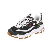 SKECHERS/斯凯奇 舒适柔软 女士运动鞋 黑色/白色/BKW 36