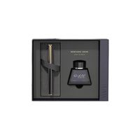 萧伯纳 钢笔 星耀系列 曜夜黑金 F尖 墨水礼盒装