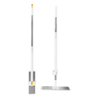  deli/得力 免手洗 平板拖把 拖布 【升级材质】加大铝面板平板拖