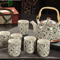  恩寿溯 茶具套装+茶壶+茶杯+提梁壶