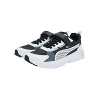  PUMA/彪马 魔术贴轻便 儿童运动鞋 黑色-灰色-白-02 35.5