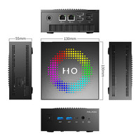磐镭 高性能 迷你主机 16G 1TB  核芯显卡 R7-H 255 16GB 1TB