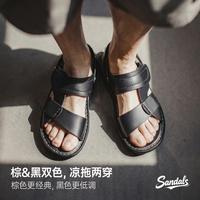 马登 可两穿男士凉鞋