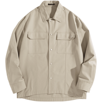 太平鸟 宽松 男士休闲衬衫 2XL