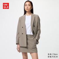  UNIQLO/优衣库 女士休闲短裤 35 浅褐色 L /160/72A