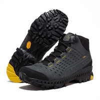 LA SPORTIVA 防水透气 户外徒步登山鞋  碳灰/热带蓝 碳灰/黄 39 40 41 42 43 44 45 46 男