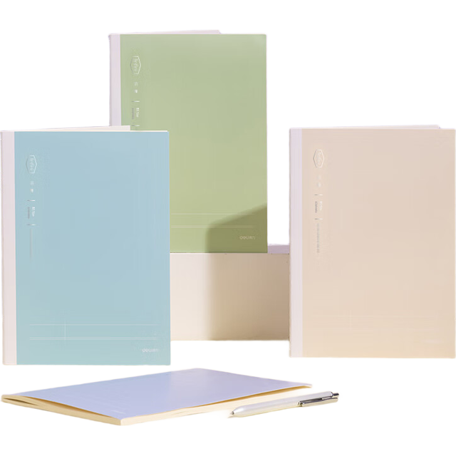 得力 笔记本 4本A5/40张