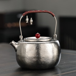 HAOMINGTIAN 纯钛烧水壶 煮茶器电陶炉套装 20cm