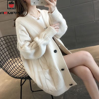 AEMAPE/爱普 宽松 女士毛衣开衫