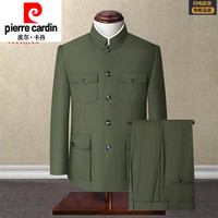 pierre cardin/皮尔·卡丹 军便服 男士中山装套装