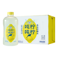 盒马 吨吨柠柠多分柠檬水 960ml*6瓶 960mL*6瓶 箱装