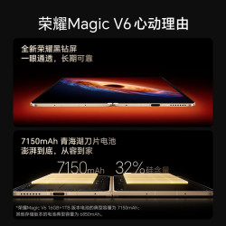 荣耀 Magic V6  雪域白 512GB 12GB