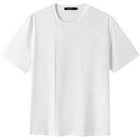  gxgjeans 拼接肌理 男士T恤 XL (180)