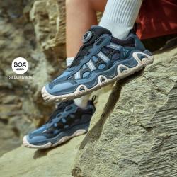 FILA 男中大童（33-42）户外鞋男童透气舒适轻便运动鞋