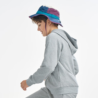  NIKE/耐克 纯棉舒适 男童开襟连帽卫衣 岩岭灰 160 /80 【身高158-170cm】