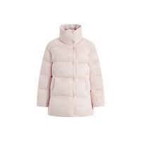 冰洁 95绒轻盈泡芙羽绒服女中长羽绒外套宽松大廓形厚