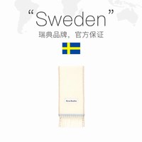 Acne Studios Logo标识男女同款绒线围巾CA0290