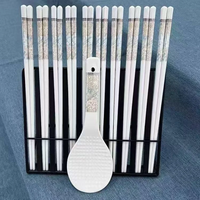 欢喜严选 高档陶瓷筷子 食品级抗菌 10双