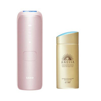 值选、限新用户：Ulike Air4 UI06S 蓝宝石脱毛仪 星黛粉+安热沙 防晒乳90ml