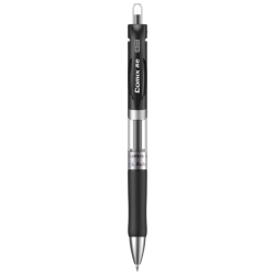 齐心 按动设计 中性笔 黑色20支盾甲芯0.5mm