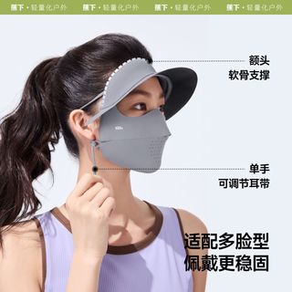  Beneunder/蕉下 轻薄防晒 防晒面罩