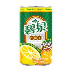 屈臣氏 碧泉NFC柠檬茶饮料0脂锡兰茶港式风味尝新装190mL*12罐