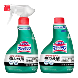 花王 日本厨房油污清洁剂400ml*2 油污净重油污抽油烟机专用清洗剂喷雾