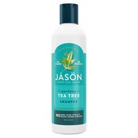 JASON JĀSÖN 洗发水 适合成人使用 舒缓 不在动物身上进行测试 茶树 12液体盎司(约355毫升) 1件装