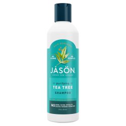 JASON JĀSÖN 洗发水 适合成人使用 舒缓 不在动物身上进行测试 茶树 12液体盎司(约355毫升) 1件装