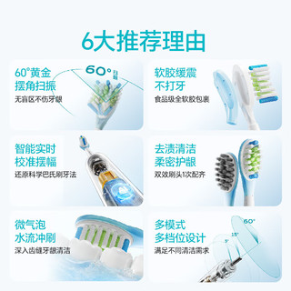  ROAMAN/罗曼 智能双驱扫振一体 电动牙刷