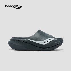 saucony CRADLE摇篮3 运动拖鞋 灰1 42