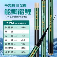  LOONVA/龙王恨 超轻硬 钓鱼竿