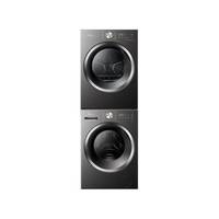 小天鹅 高能水魔方洗烘套装 10kg 1.28洗净比 变频热泵烘干机 纯平自由嵌