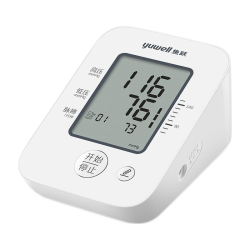 鱼跃 电子血压计精准血压仪经典大屏语音性价比YE660D+USB双供电+臂带