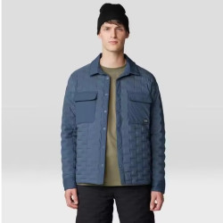 MOUNTAIN HARDWEAR Stretchdown Light Shacket 男士弹性羽绒衬衫夹克 三色可选