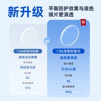  MingYue/明月 防蓝光眼镜 1.70折射率