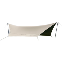  DECATHLON/迪卡侬 防雨遮阳 黑胶天幕 奶茶色