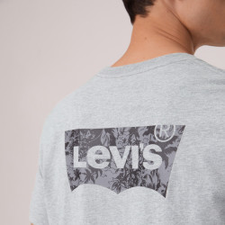 Levi's 柔软舒适 男士短袖T恤 2XL 灰色 000S5-0001