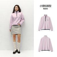 Semir/森马 设计感 女士卫衣 橡皮粉61214 165/88A/L