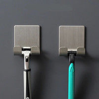 鲸意 不锈钢剃须刀挂架 5个装