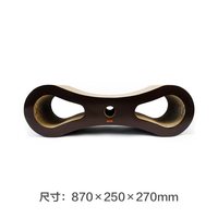 田田猫 8字特大号瓦楞纸耐磨耐抓不掉屑猫抓板猫沙发猫玩具猫用品