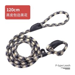 TINGHAO 遛狗绳狗链子训练防爆冲p链p绳柯基金毛拉布拉多中型大型犬牵引绳