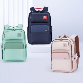 卡拉羊 六维防下坠云朵书包 CX5066