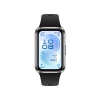 华为 专业睡眠监测 智能手环 铝合金表壳 氟橡胶表带