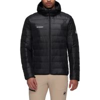 MAMMUT 男式 Crag 连帽硬壳夹克, 黑色