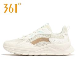 361° 361度女鞋运动鞋2025夏季新款网面透气软底轻便百搭跑步休闲鞋女